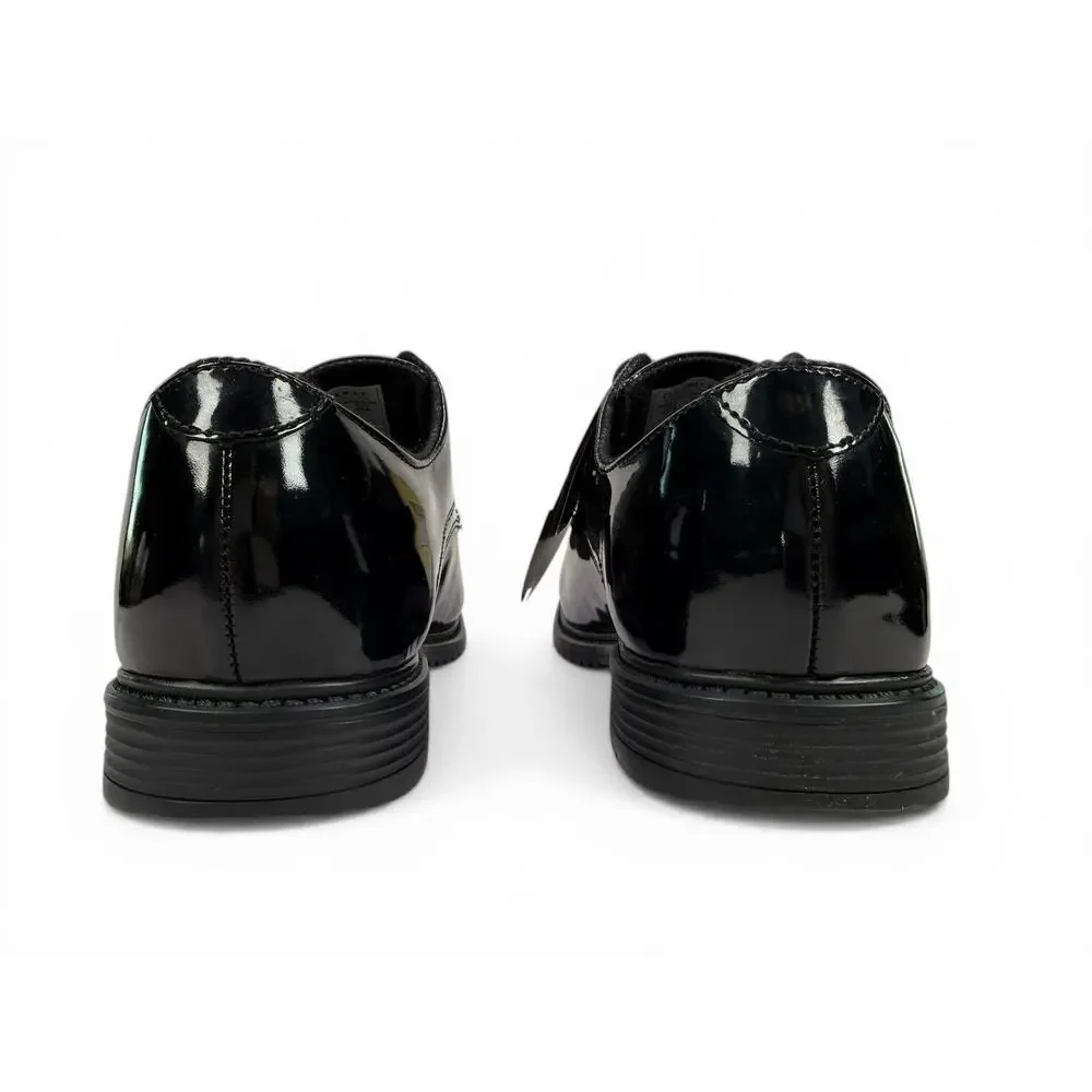 Original SWAT Oxford Dress Shoe Mens 11 W High Gloss Black Patent Uniform Duty